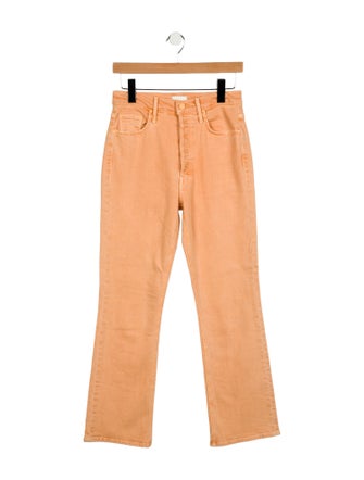 Mother High-Rise Straight Leg Jeans