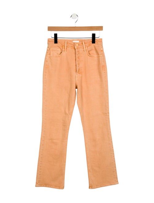 Mother High-Rise Straight Leg Jeans
