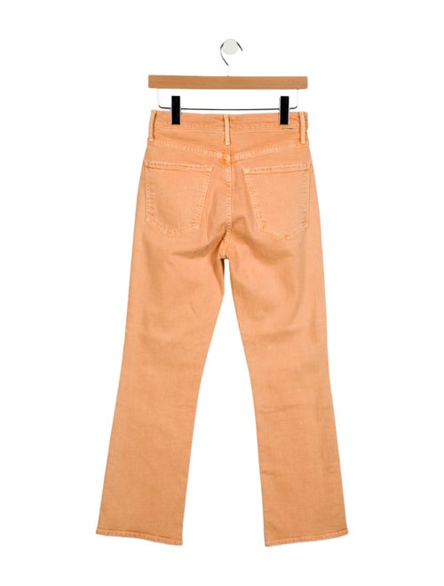 Mother High-Rise Straight Leg Jeans