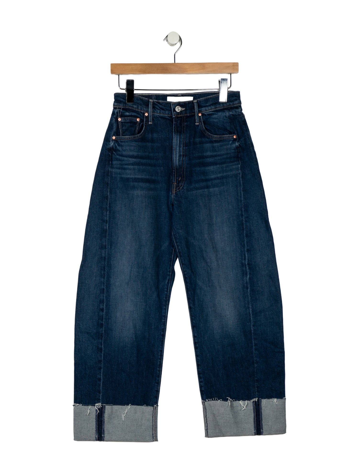Mother High-Rise Wide Leg Jeans