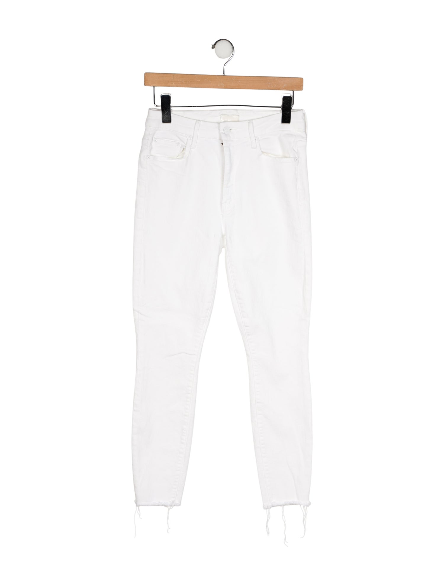 Mother Mid-Rise Skinny Leg Jeans