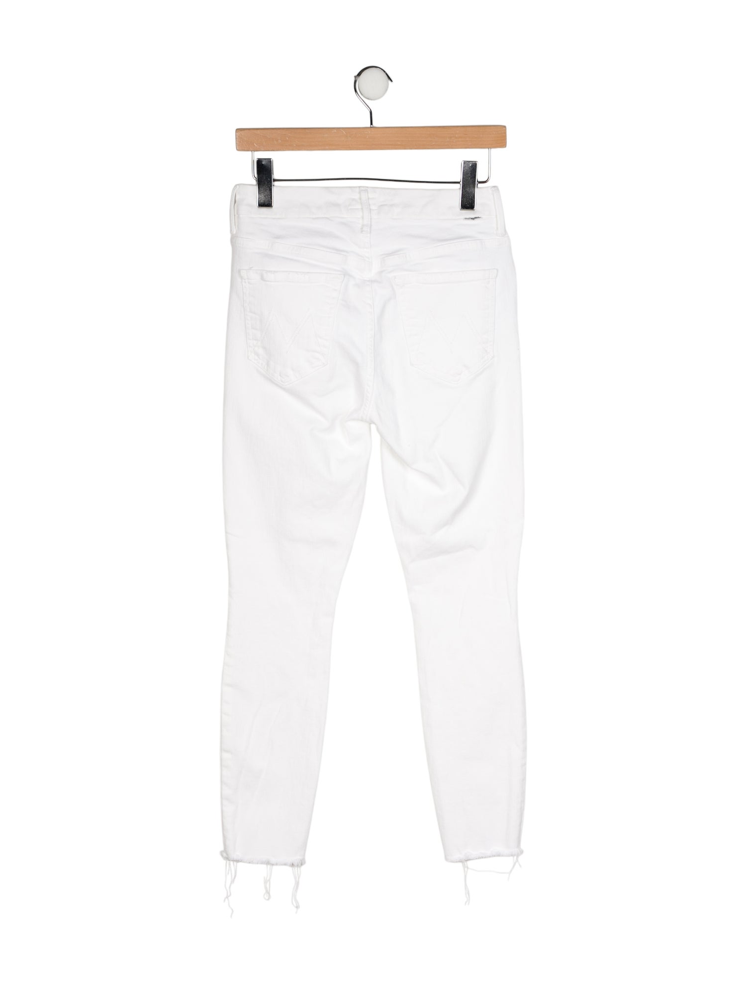 Mother Mid-Rise Skinny Leg Jeans