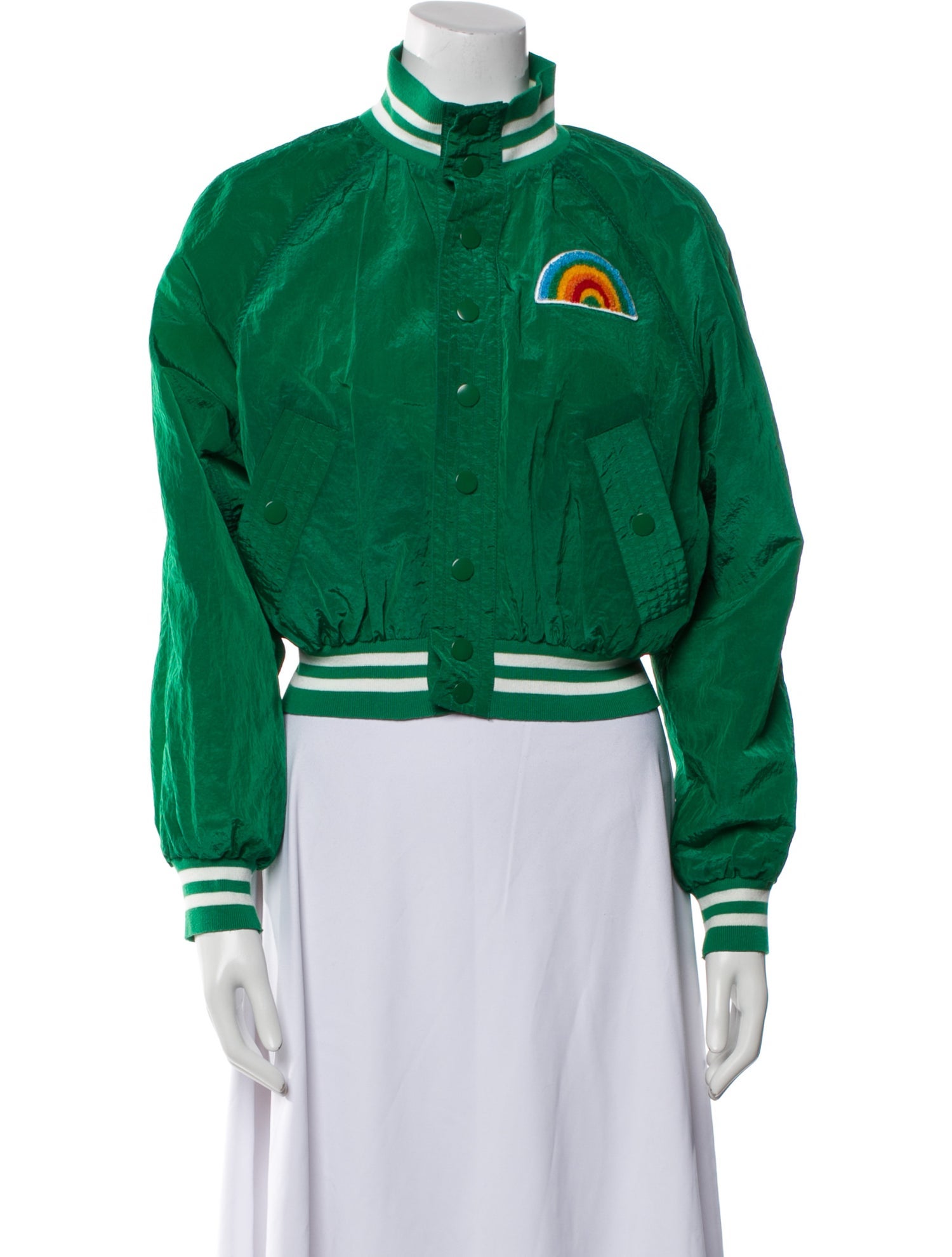 Mother Printed Bomber Jacket