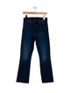 Mother Mid-Rise Straight Leg Jeans
