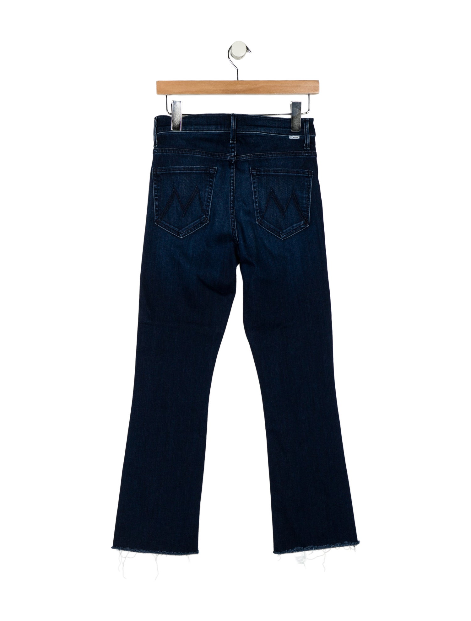 Mother Mid-Rise Straight Leg Jeans