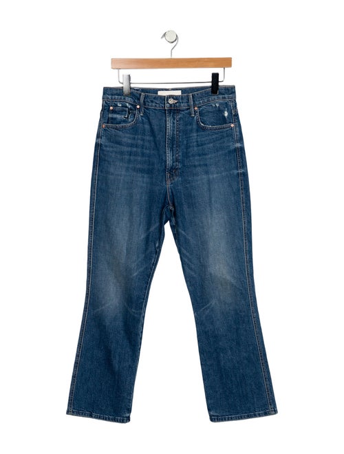Mother High-Rise Straight Leg Jeans