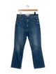 Mother High-Rise Straight Leg Jeans
