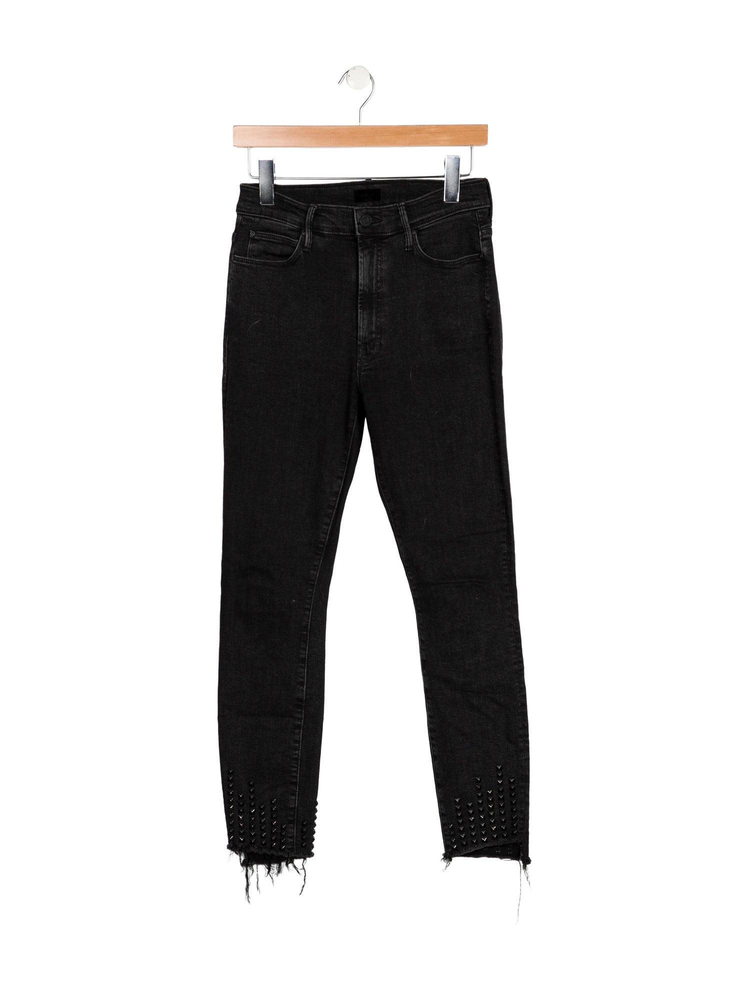 Mother Mid-Rise Skinny Leg Jeans