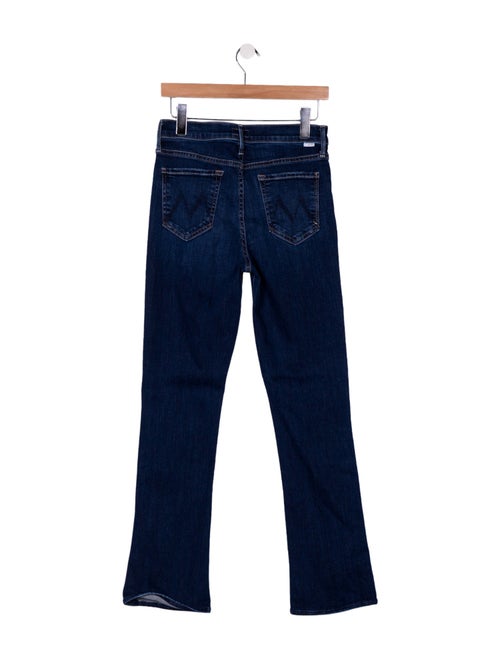 Mother Mid-Rise Straight Leg Jeans