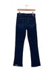 Mother Mid-Rise Straight Leg Jeans
