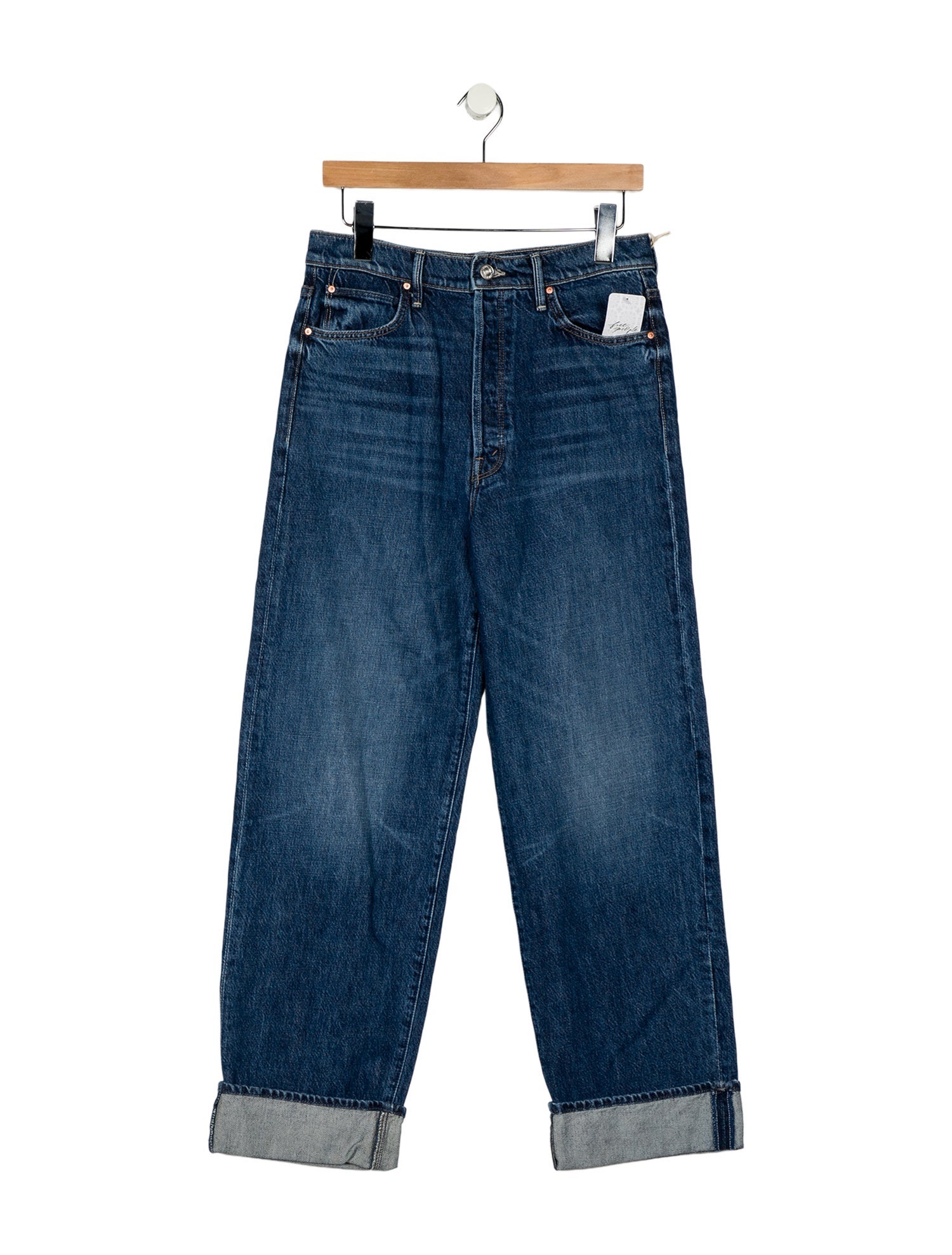 Mother High-Rise Wide Leg Jeans w/ Tags