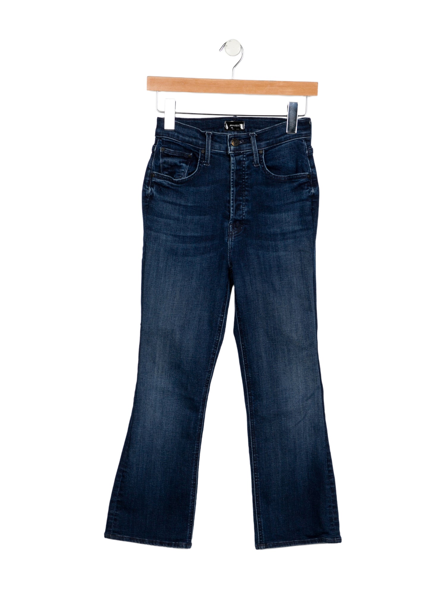 Mother High-Rise Straight Leg Jeans