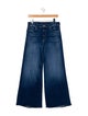 Mother Mid-Rise Wide Leg Jeans
