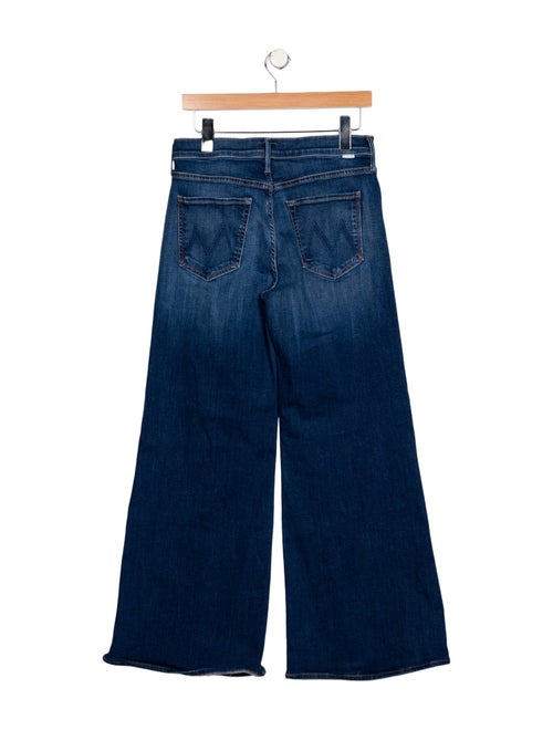 Mother Mid-Rise Wide Leg Jeans