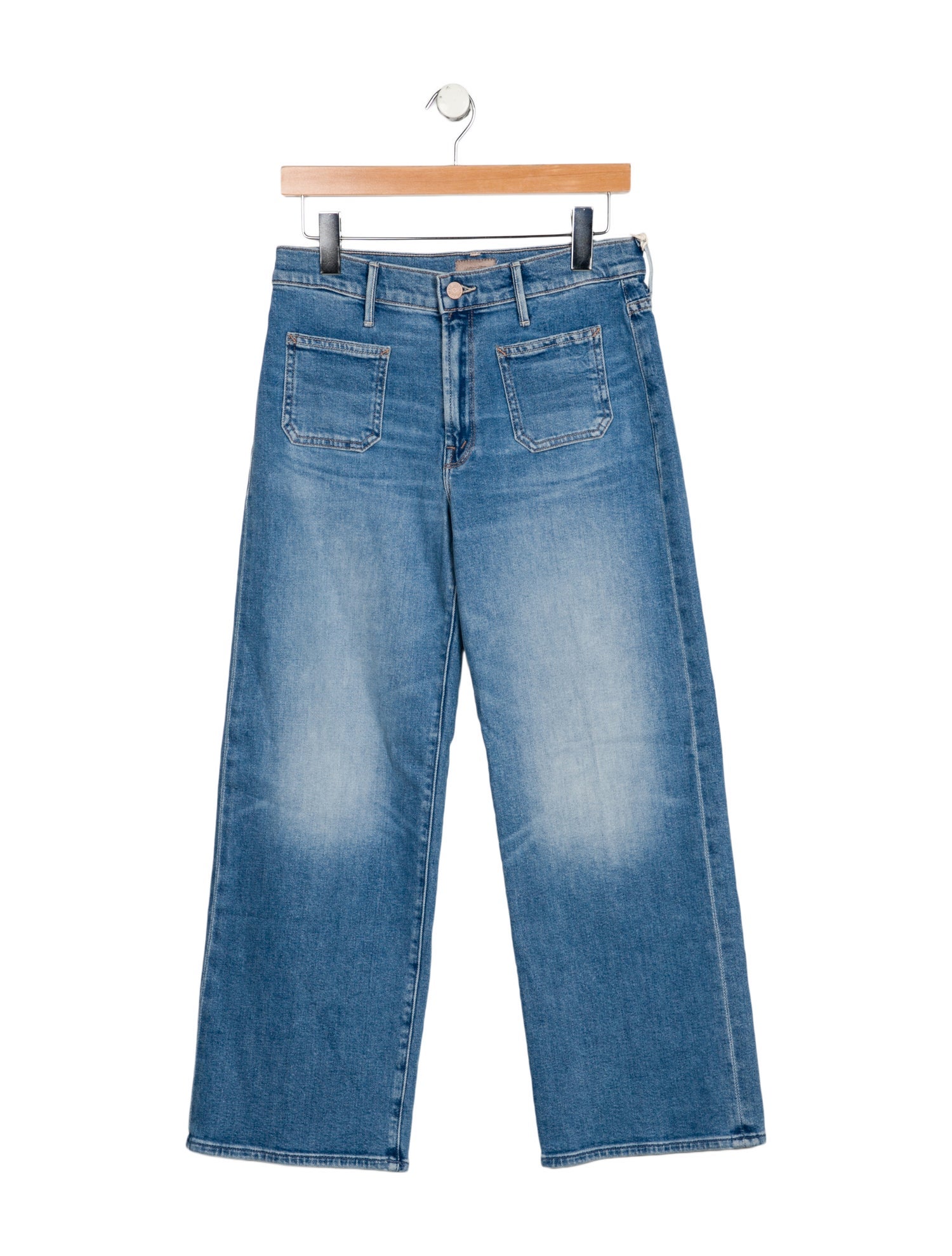 Mother High-Rise Wide Leg Jeans w/ Tags
