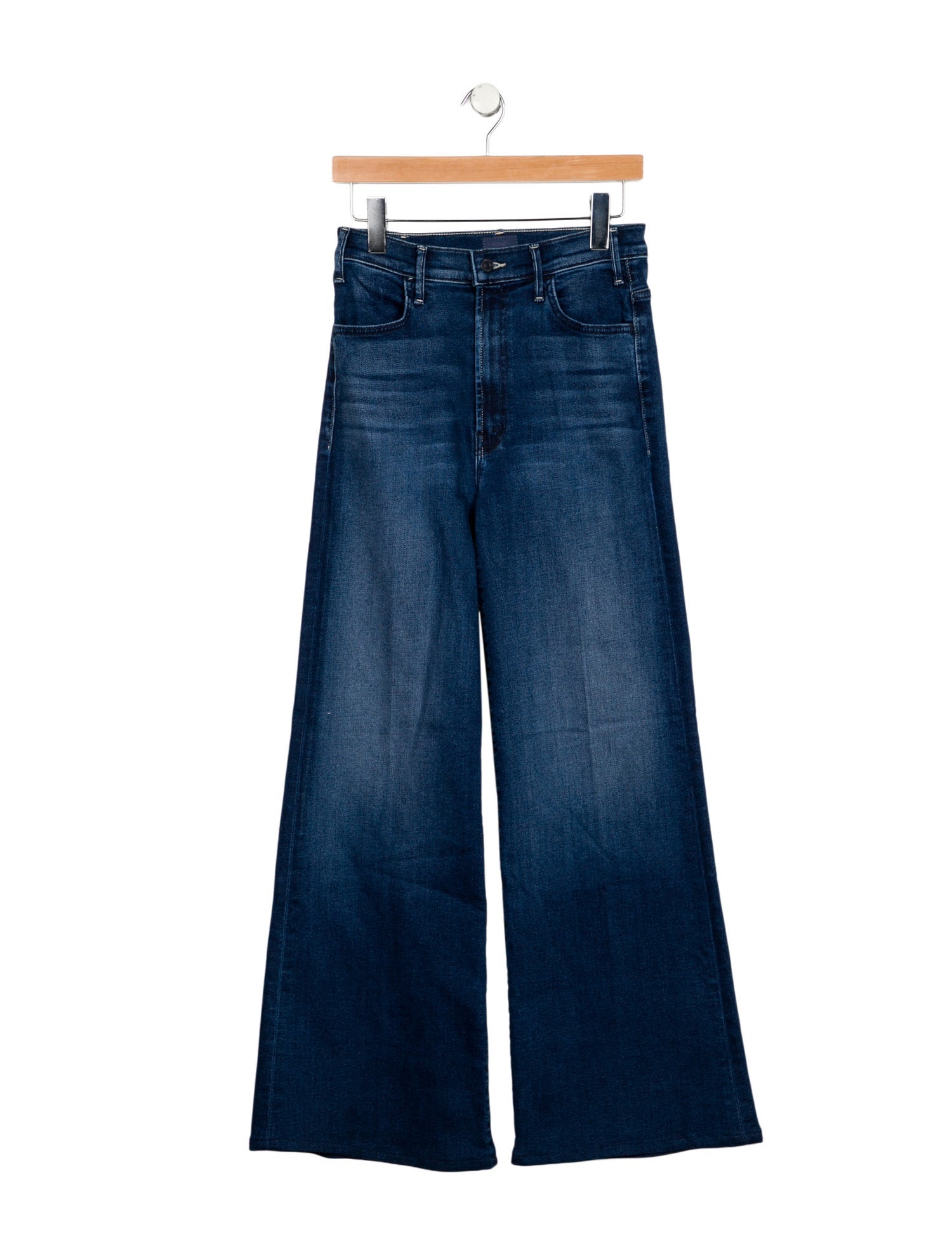 Mother High-Rise Wide Leg Jeans