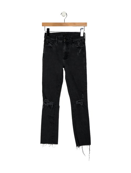 Mother Mid-Rise Skinny Leg Jeans