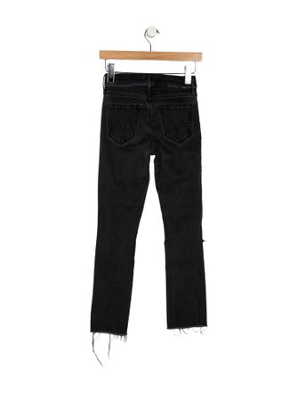 Mother Mid-Rise Skinny Leg Jeans
