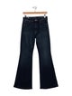 Mother Mid-Rise Wide Leg Jeans