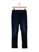Mother Mid-Rise Straight Leg Jeans