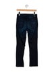 Mother Mid-Rise Straight Leg Jeans