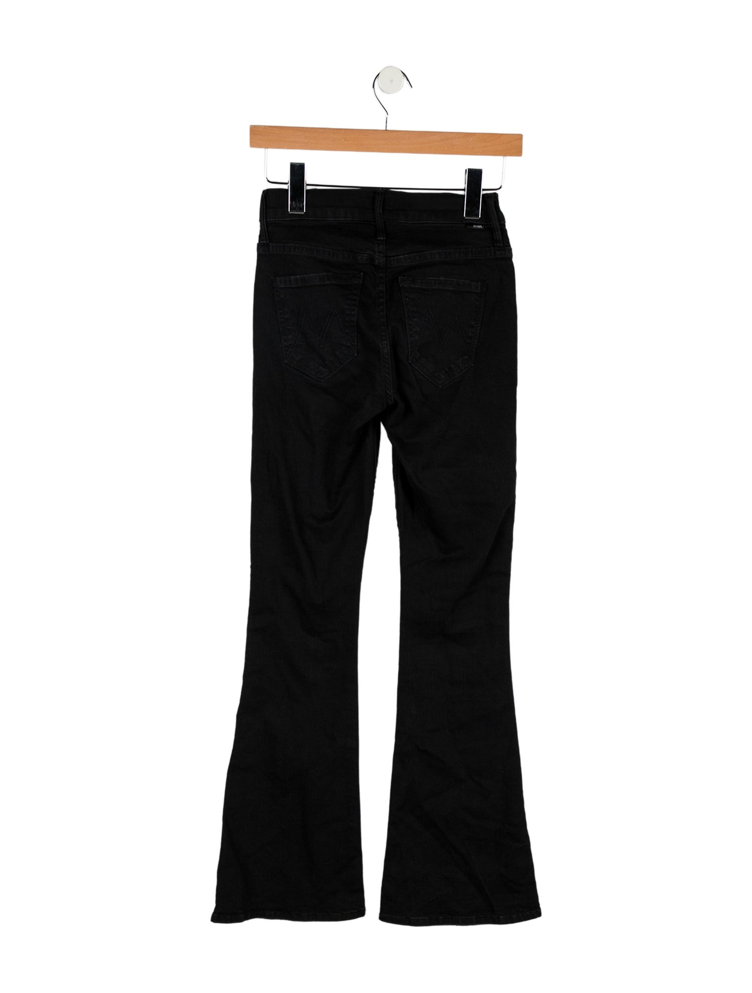 Mother Mid-Rise Wide Leg Jeans