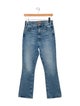 Mother Mid-Rise Straight Leg Jeans