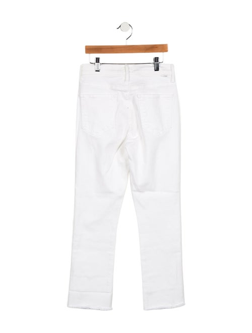Mother Mid-Rise Skinny Leg Jeans