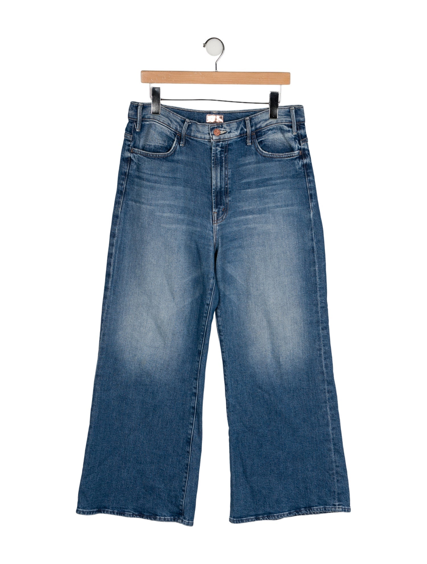 Mother High-Rise Wide Leg Jeans