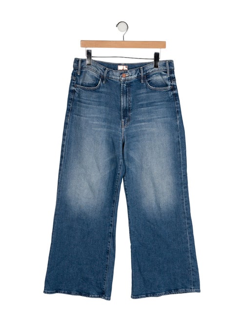 Mother High-Rise Wide Leg Jeans