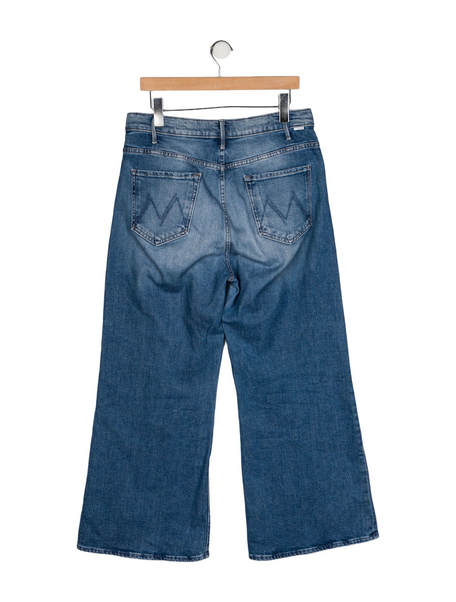 Mother High-Rise Wide Leg Jeans