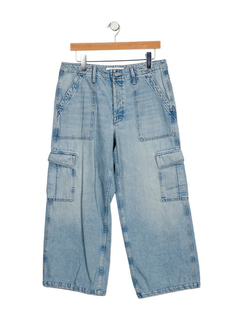 Mother High-Rise Wide Leg Jeans