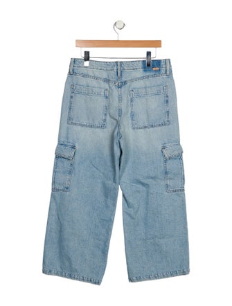 Mother High-Rise Wide Leg Jeans