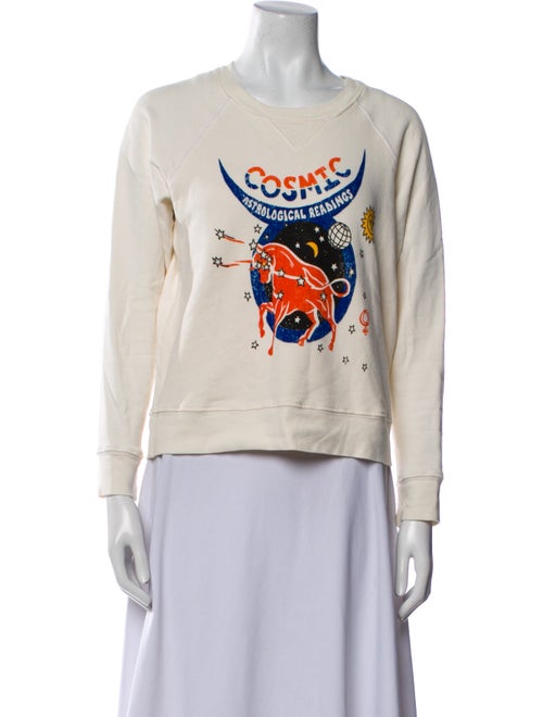 Mother Graphic Print Crew Neck Sweatshirt