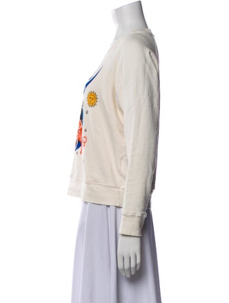 Mother Graphic Print Crew Neck Sweatshirt