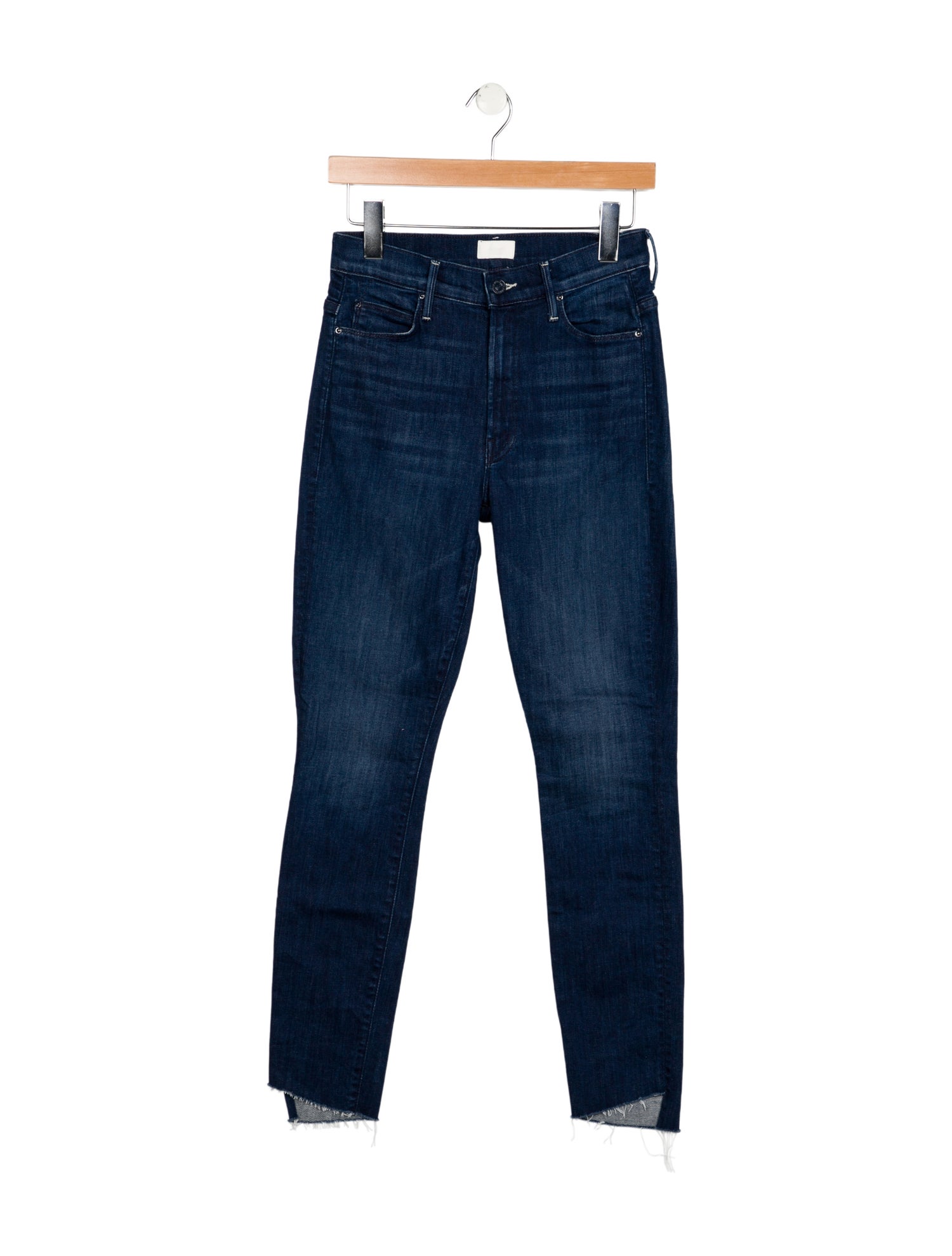 Mother Mid-Rise Skinny Leg Jeans