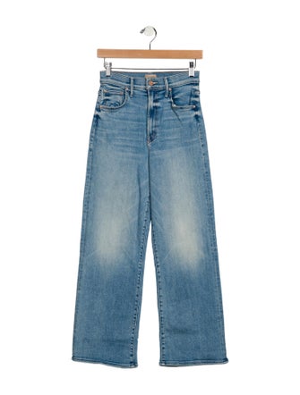 Mother High-Rise Wide Leg Jeans