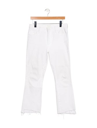 Mother Mid-Rise Straight Leg Jeans