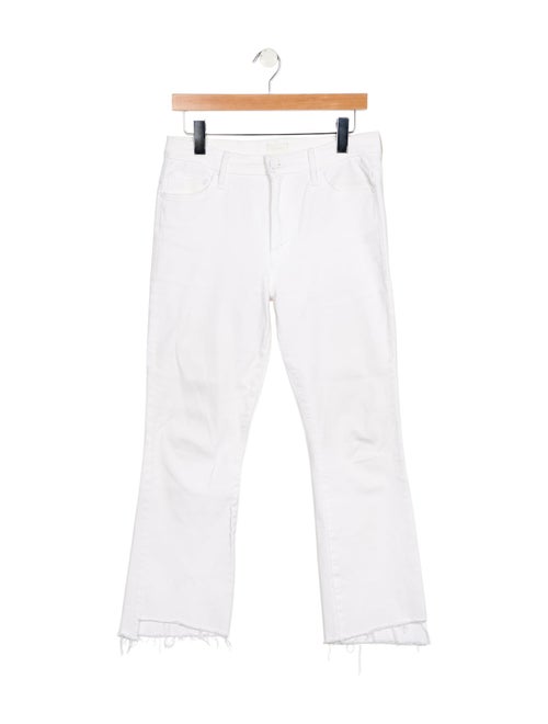 Mother Mid-Rise Straight Leg Jeans