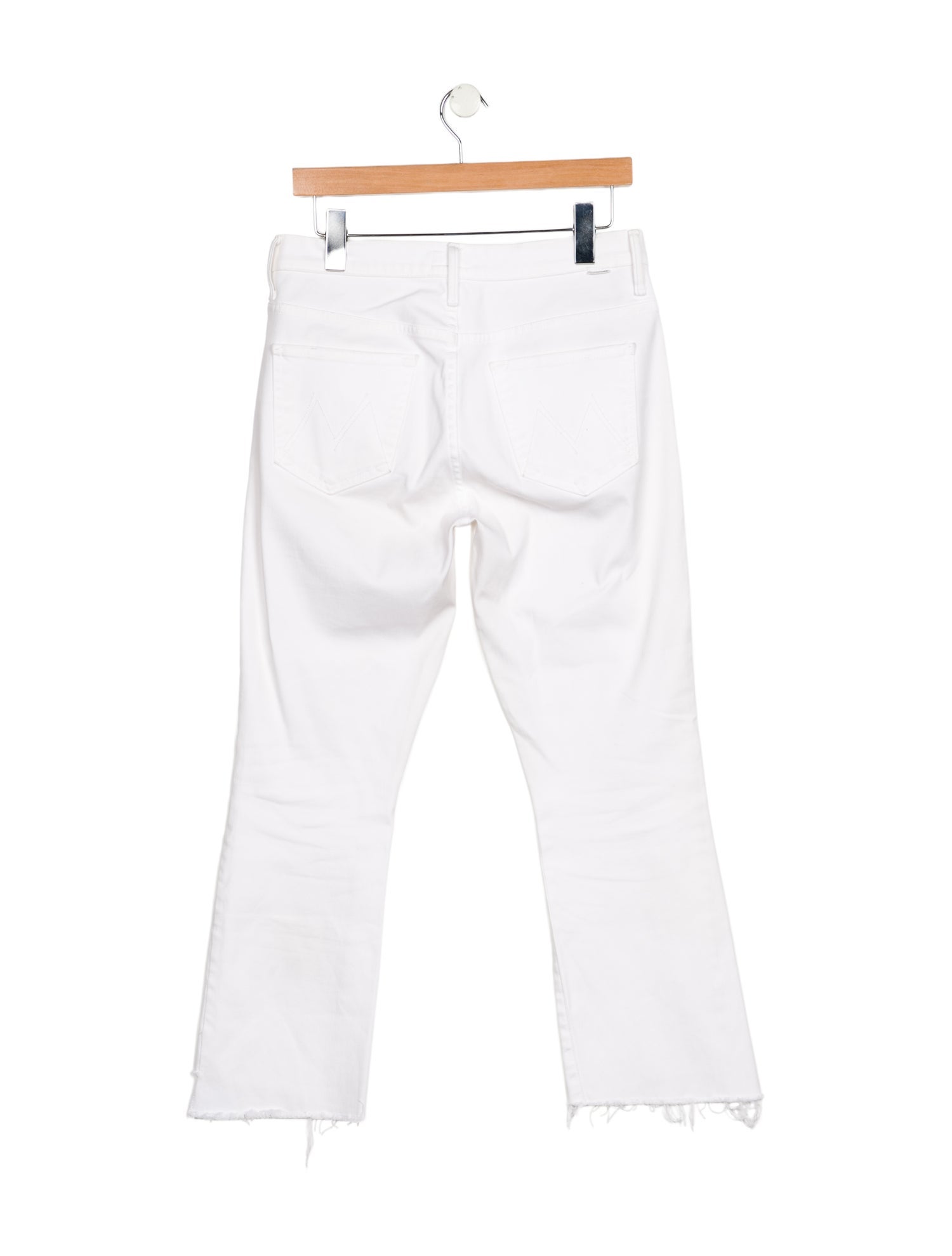 Mother Mid-Rise Straight Leg Jeans