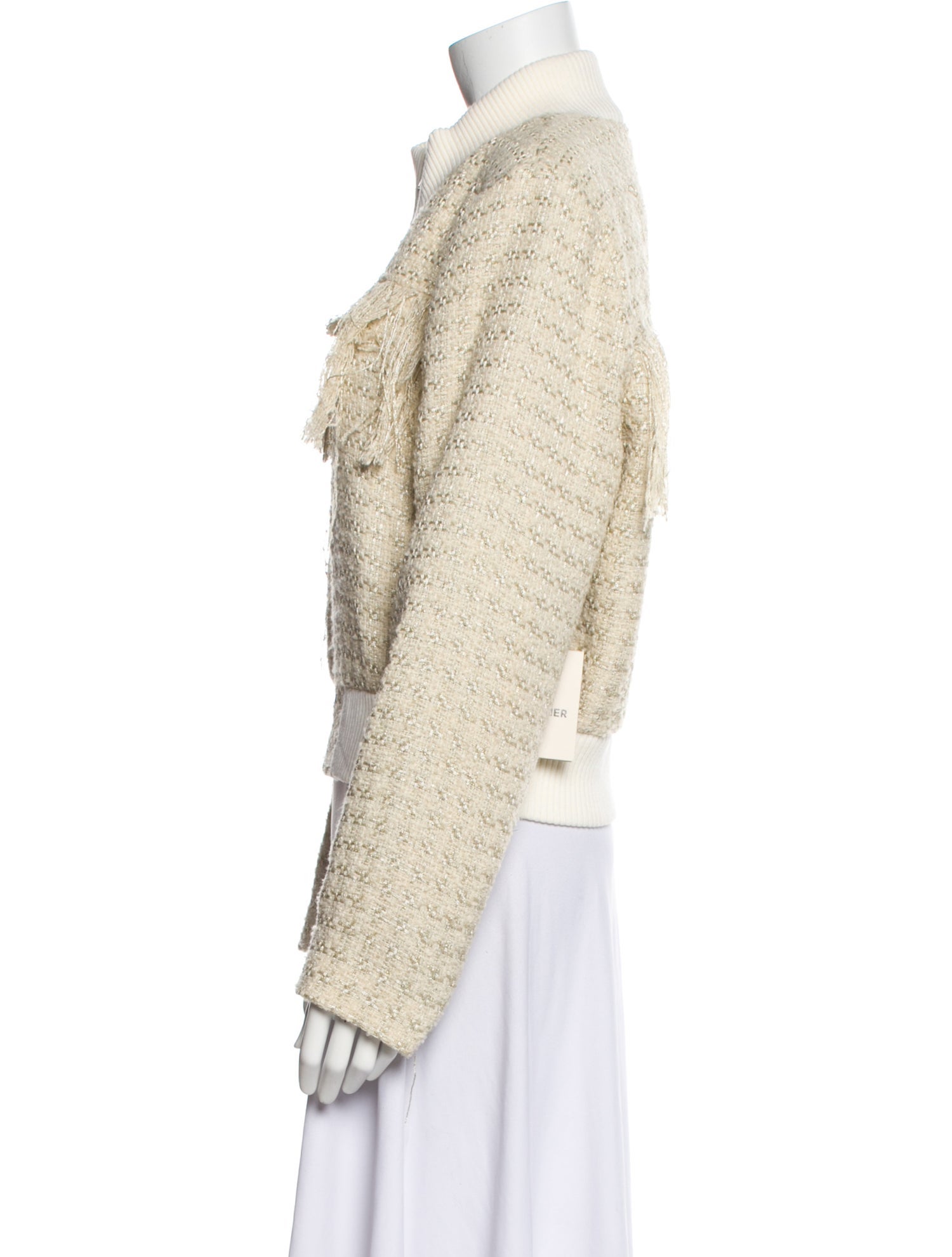 Mother Tweed Pattern Evening Jacket