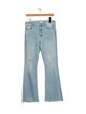Mother Mid-Rise Wide Leg Jeans