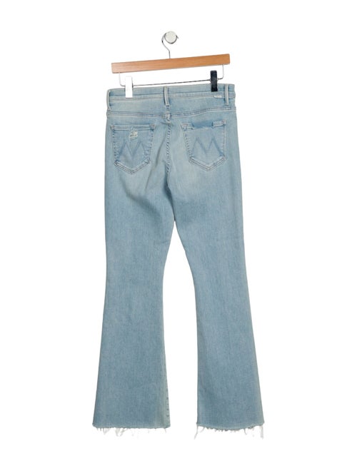 Mother Mid-Rise Wide Leg Jeans