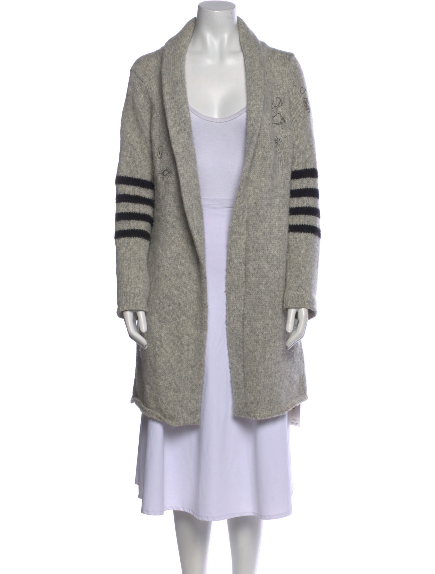 Mother Wool Striped Sweater