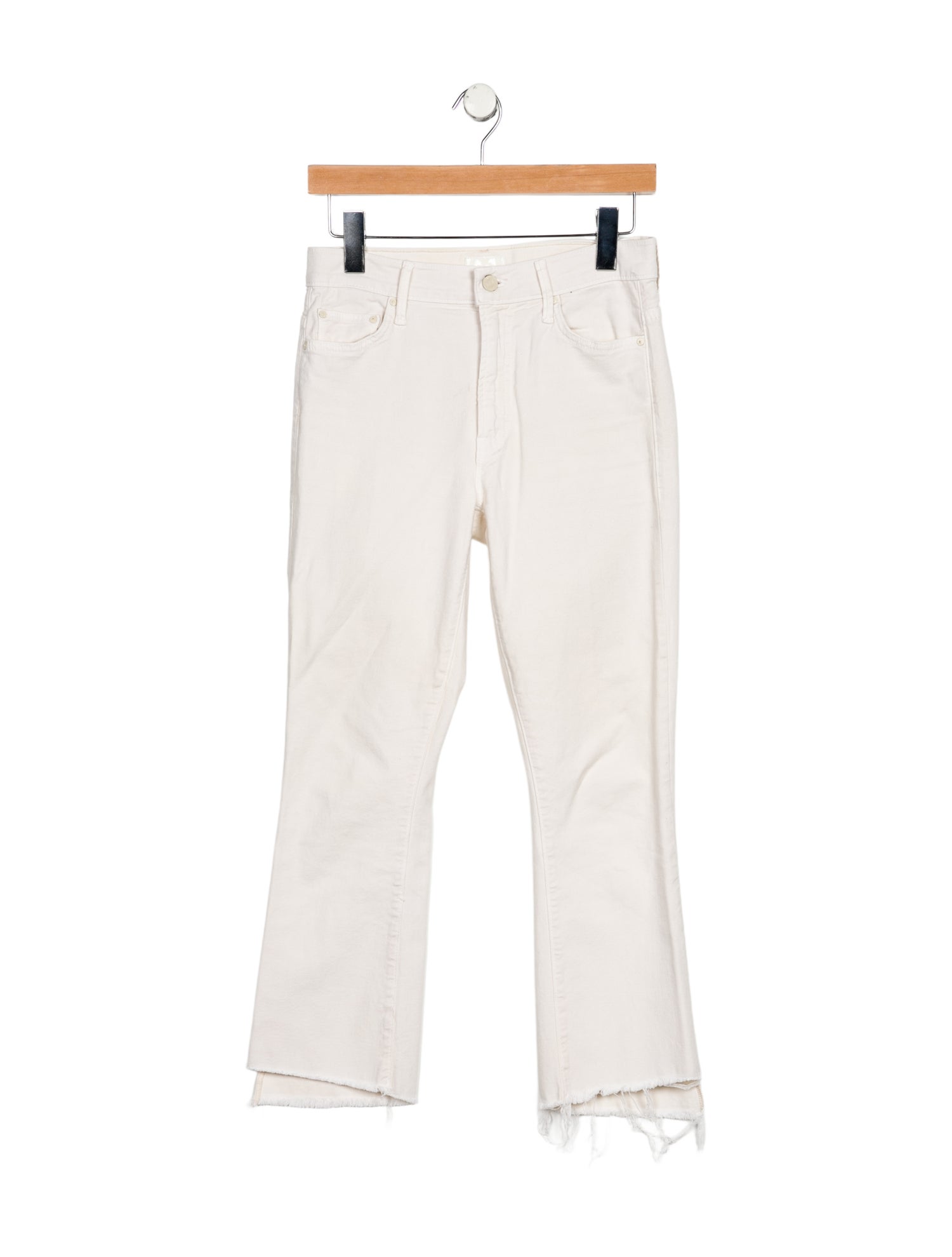 Mother Mid-Rise Straight Leg Jeans