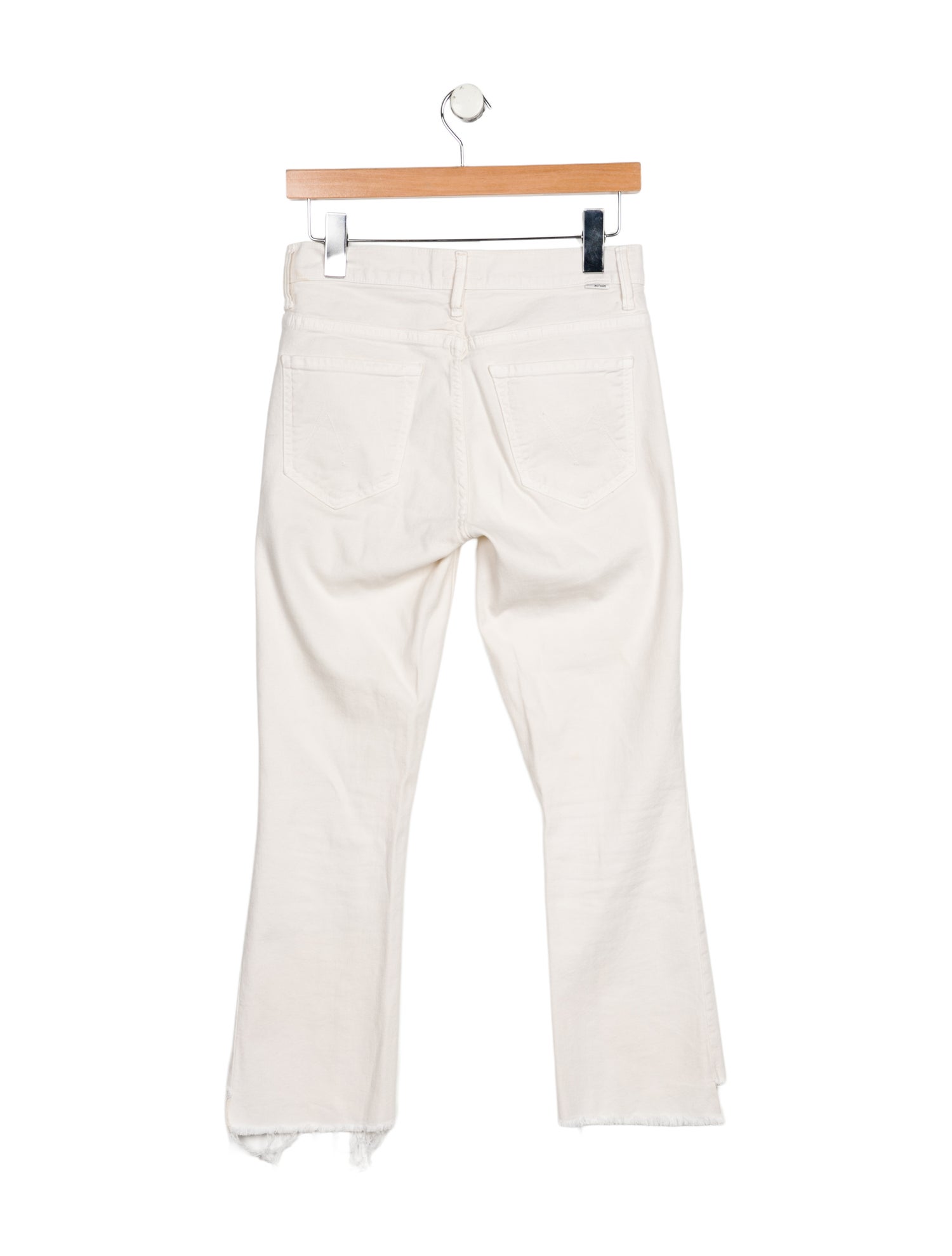 Mother Mid-Rise Straight Leg Jeans