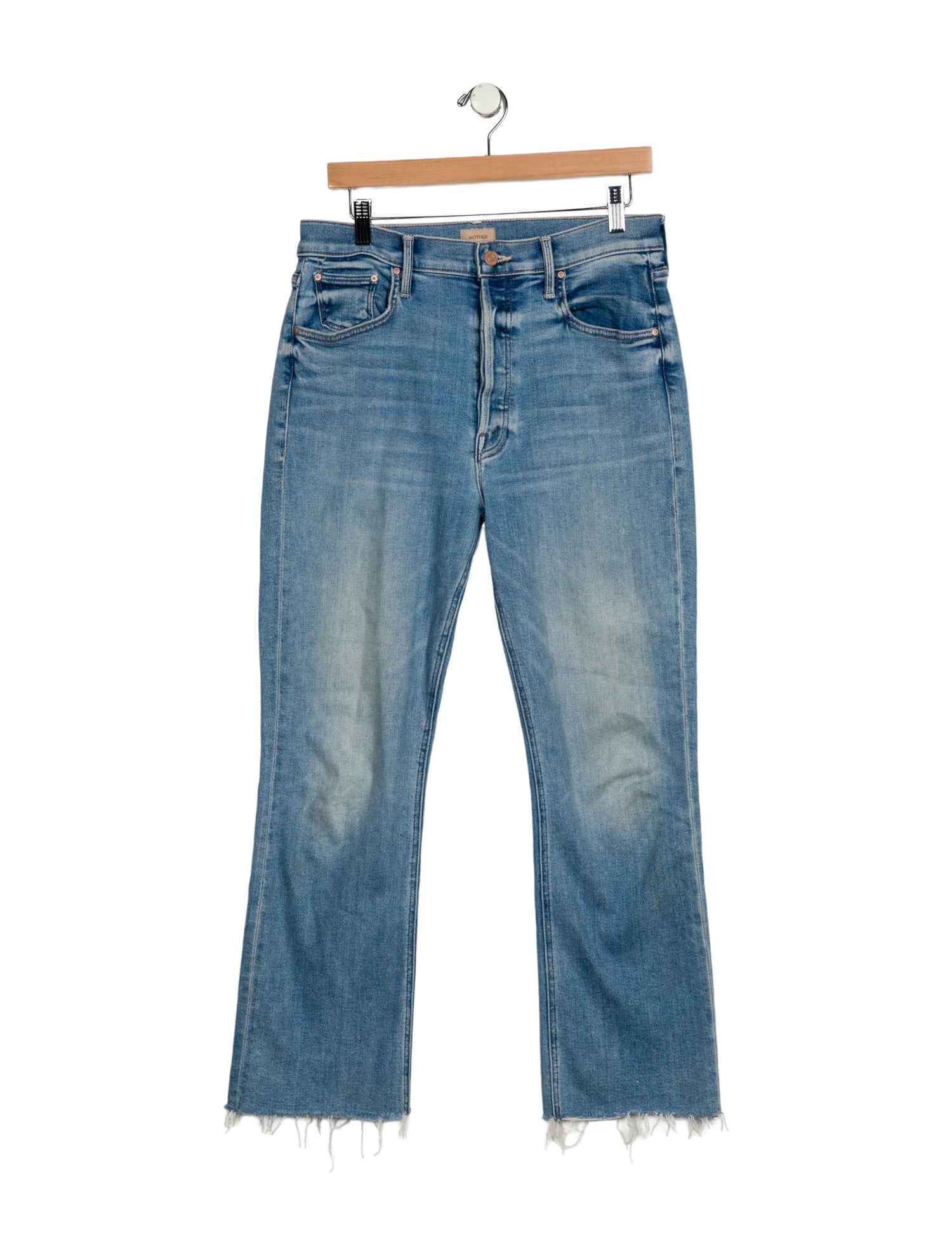 Mother High-Rise Straight Leg Jeans