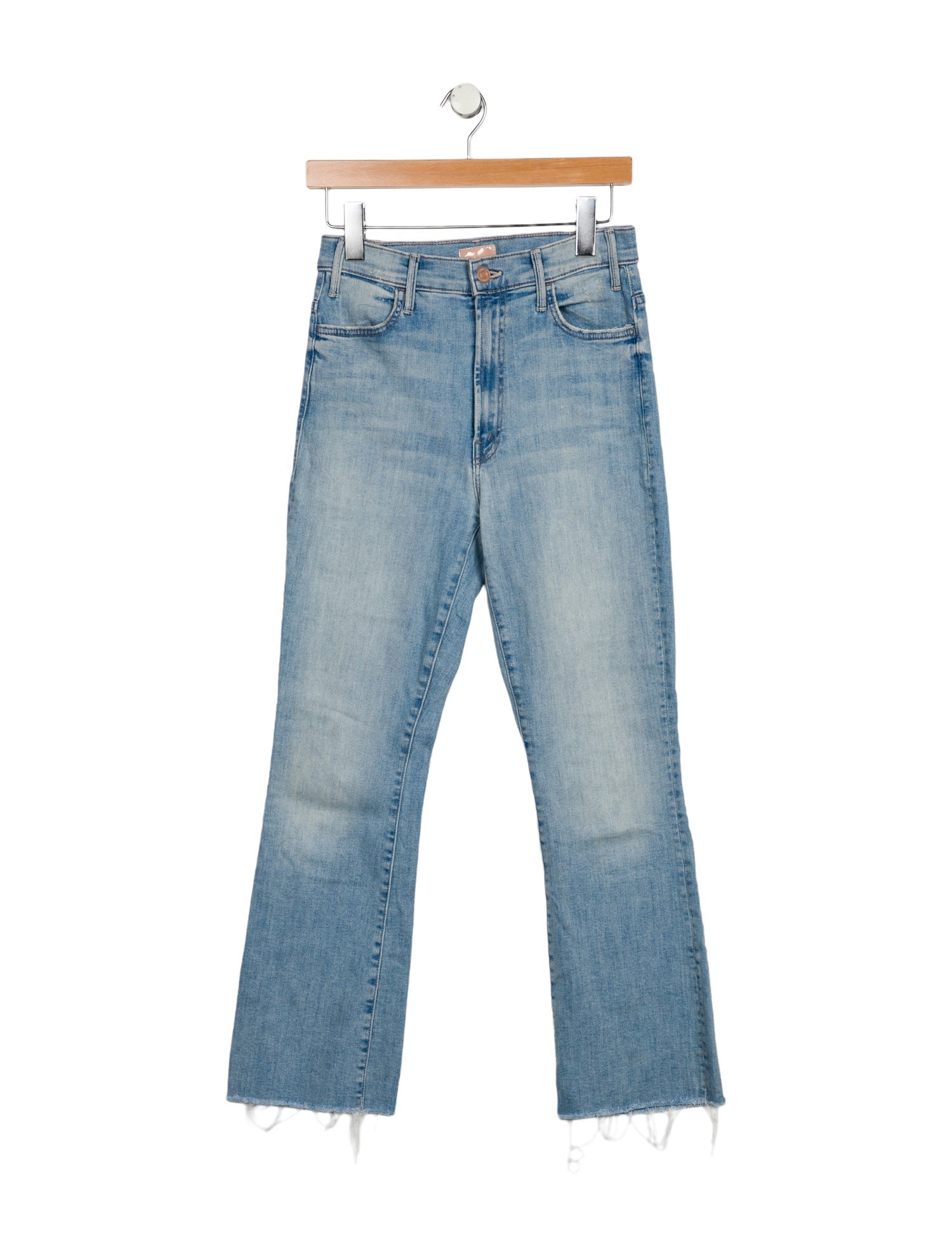 Mother High-Rise Straight Leg Jeans