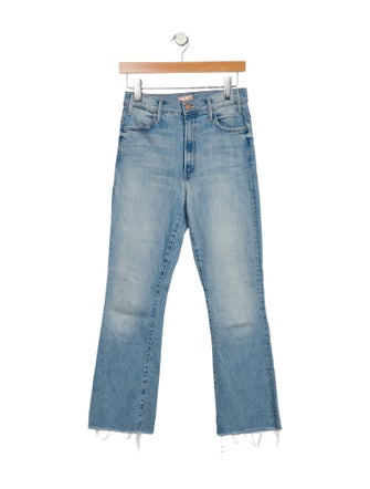 Mother High-Rise Straight Leg Jeans