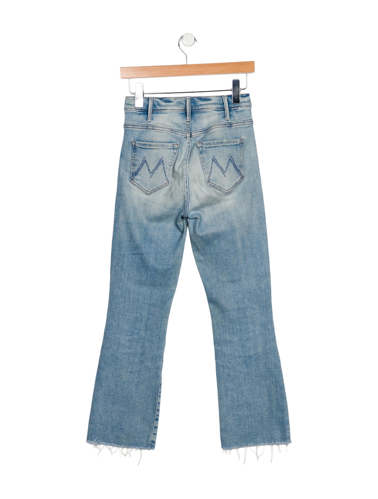 Mother Mid-Rise Straight Leg Jeans